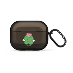 BELLYGOM Lucky Clover Earbuds Case | AirPods Pro 2 / Earbuds Impact Case / Black | Image 1