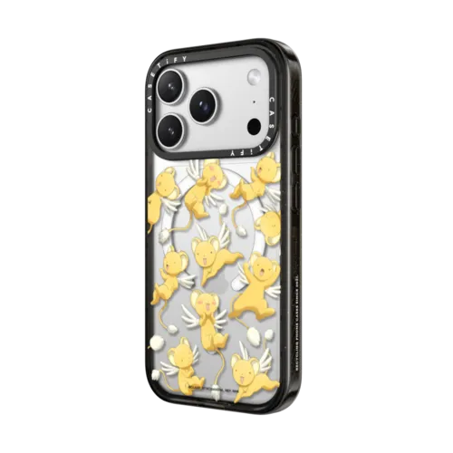 Kero-chan Medley Phone Case | iPhone 17 Pro Max / Impact Case MagSafe Compatible / Black | Image 2