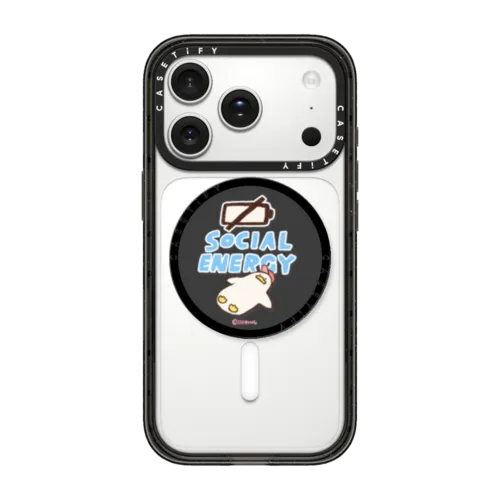 Social Energy | Snappy Grip Stand / Snappy Grip Stand MagSafe Compatible / Black | Image 1