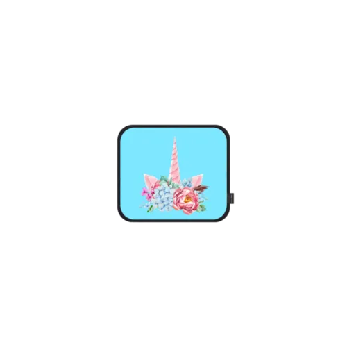 Floral Unicorn | Mouse Pad / Mouse Pad / White | Image 1