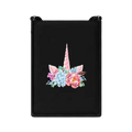 Floral Unicorn | Sling Bag / Sling Bag / Black | Image 1