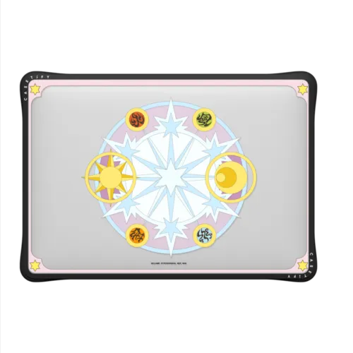 Magic Circle Laptop Case | MacBook Air 13-inch (M1 / Intel) / MacBook Impact Case / Black | Image 2
