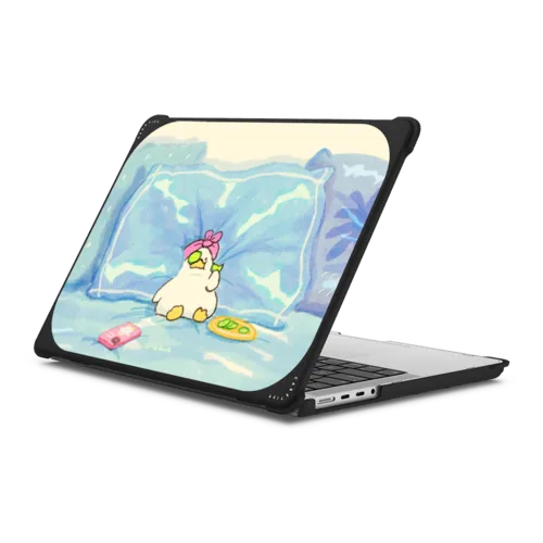 Relax Time | MacBook Pro 14-inch (M1 - M5) / MacBook Bounce Case / Black | Image 1