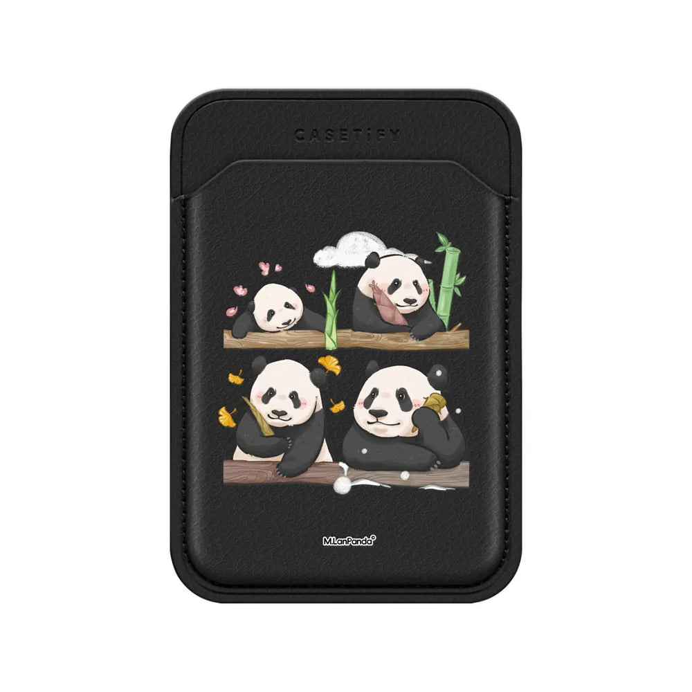 M.LanPanda Growing Log Snappy Wallet