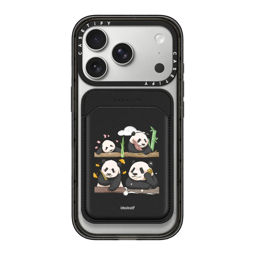 M.LanPanda Growing Log Snappy Wallet | Image 1