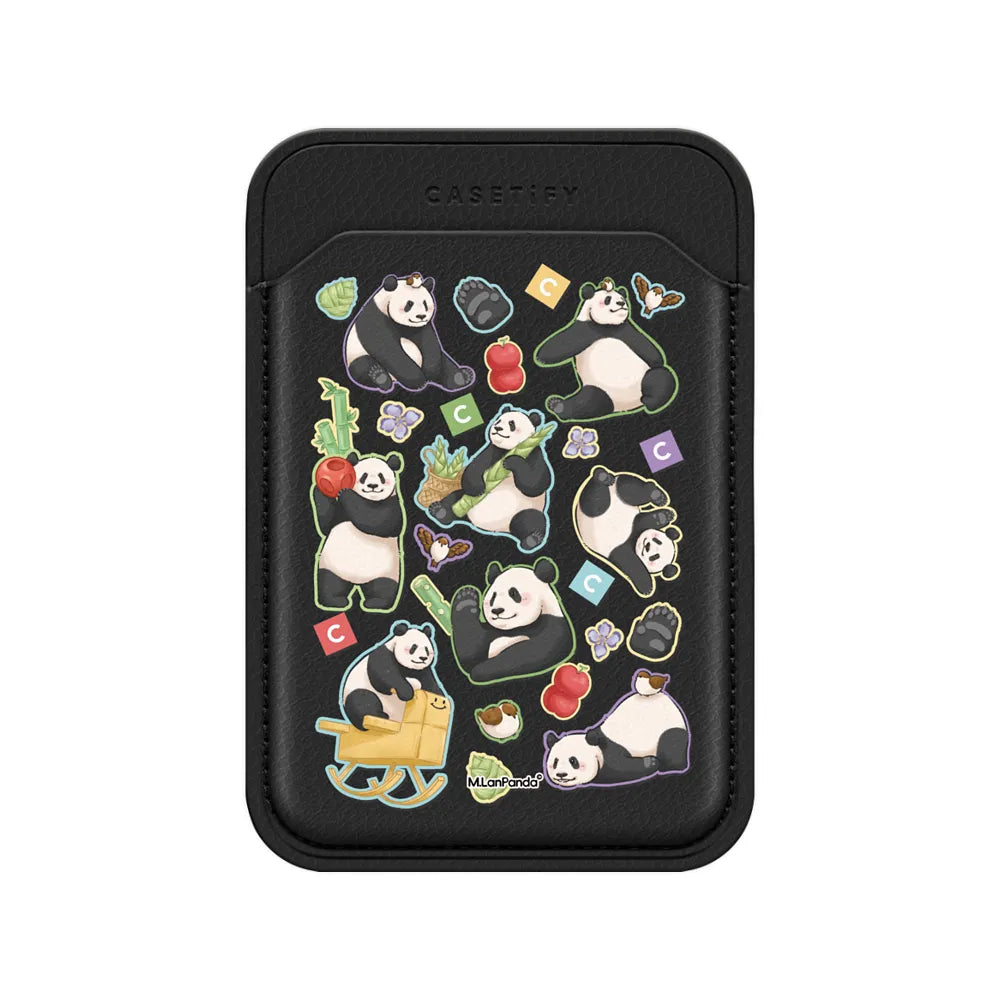 M.LanPanda Sticker Snappy Wallet