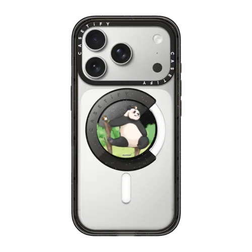M.LanPanda Playmate Diary Snappy Grip Holder | Snappy Grip Holder / Snappy Grip Holder MagSafe Compatible / Glitter Black | Image 1