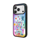 Actually, life is beatiful... And I don't need to rush | iPhone 17 Pro Max / Impact Case MagSafe Compatible / Matte Black | Image 2