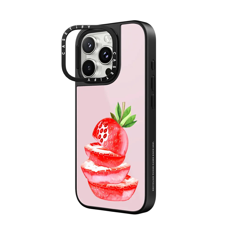 Strawberry slices - Soft Blush