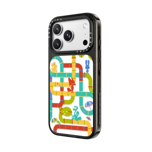 Zootopia 2 Tubes Pattern Case | iPhone 18 Pro Max / Impact Case MagSafe Compatible - Glossy / Glossy Black | Image 2