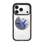 Cobalt Bloom | Snappy Grip Stand / Snappy Mirror Grip Stand MagSafe Compatible / Silver | Image 1