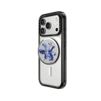 Cobalt Bloom | Snappy Grip Stand / Snappy Mirror Grip Stand MagSafe Compatible / Silver | Image 2