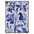 Cobalt Bloom | iPad Air (4th/5th gen) / iPad Impact Case / Black | Image 1