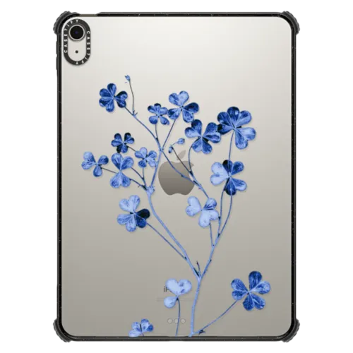 Cobalt Cloves | iPad Air 11-inch (M2 - M4) / iPad Impact Case / Black | Image 1