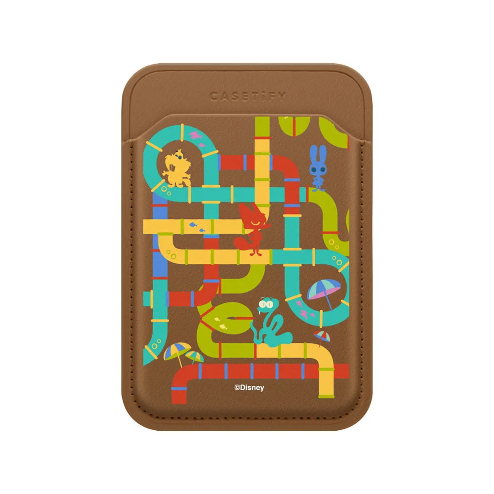 Zootopia 2 The Tubes Pattern Snappy Wallet