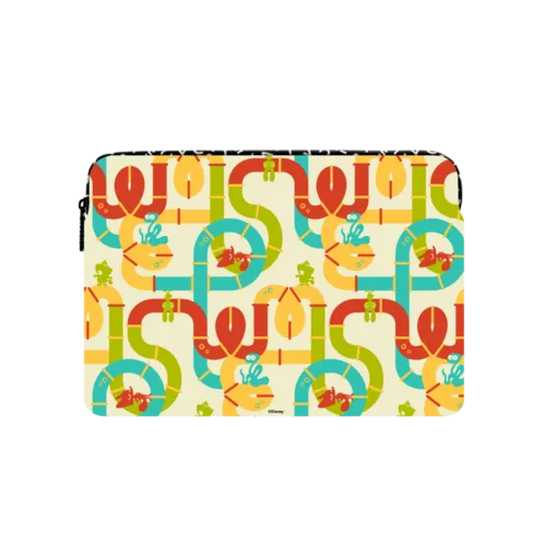 Zootopia 2 Tubes Pattern Laptop Sleeve | Large (16") / Impact Laptop Sleeve / Multicolor | Image 1