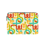 Zootopia 2 Tubes Pattern Laptop Sleeve | Large (16") / Impact Laptop Sleeve / Multicolor | Image 1