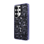 Lace Pattern | Galaxy S26 Ultra / Impact Magnetic Case / Soft Blue | Image 2