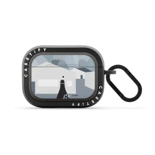 FAR FROM HOME | AirPods Pro 2 / Earbuds Bounce Case / Matte Charcoal | Image 1