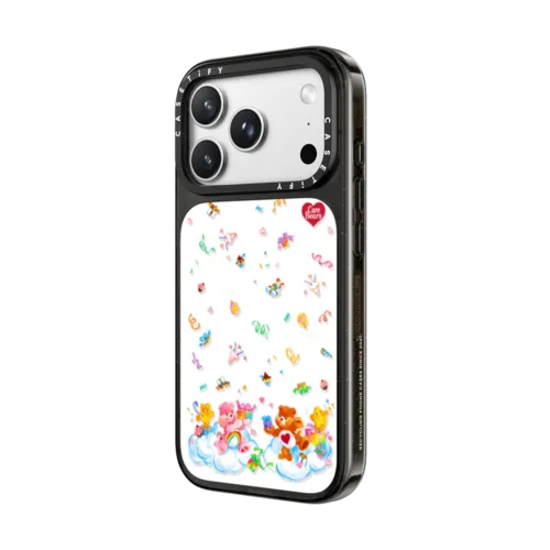 Care Bears Sweet Confetti Case | iPhone 18 Pro Max / Impact Case MagSafe Compatible - Glossy / Glossy Black | Image 2