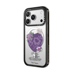 TAEYEON Purple Rose Case | iPhone 17 Pro Max / Impact Case MagSafe Compatible / Black | Image 2
