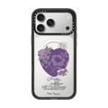 TAEYEON Purple Rose Case | iPhone 17 Pro Max / Impact Case MagSafe Compatible / Black | Image 1