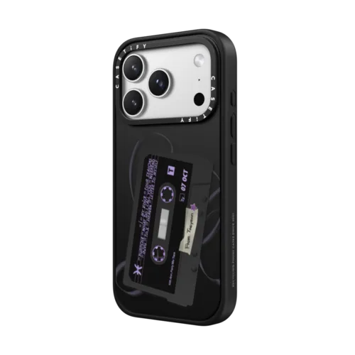 TAEYEON Playlist Case | iPhone 17 Pro Max / Impact Case MagSafe Compatible / Matte Black | Image 2