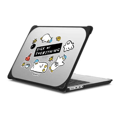 Ori Stickers | MacBook Pro 14-inch (M1 - M5) / MacBook Bounce Case / Black | Image 1