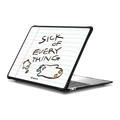Doodles On A Notebook | MacBook Air 13-inch (M1 / Intel) / MacBook Impact Case / Black | Image 1