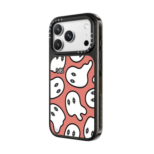 Ghosty Vibes | iPhone 18 Pro Max / Impact Case MagSafe Compatible - Glossy / Glossy Black | Image 2