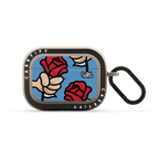 Droppin' Love Vibes | AirPods Pro 2 / Earbuds Bounce Case / Matte Taupe | Image 1