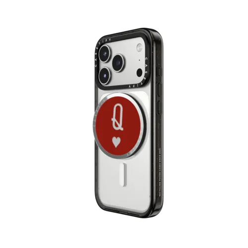 Queen Of Heart | Snappy Grip Stand / Snappy Mirror Grip Stand MagSafe Compatible / Silver | Image 2