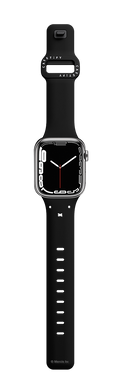 Miffy Face Watch Band (Black) | Apple Watch Series 7-9 (45mm) / Impact Band / Black | Image 1