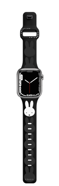 Miffy Character Watch Band | Apple Watch Series 7-9 (45mm) / Impact Band / Black | Image 1