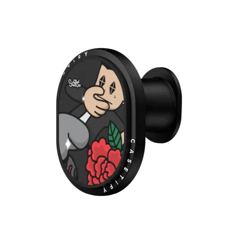 Break Dance Vibes | PowerThru Wireless Car Charger / PowerThru Wireless Car Charger MagSafe Compatible  / Black | Image 1