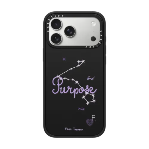 TAEYEON Purpose Case | iPhone 17 Pro Max / Impact Case MagSafe Compatible / Matte Black | Image 1