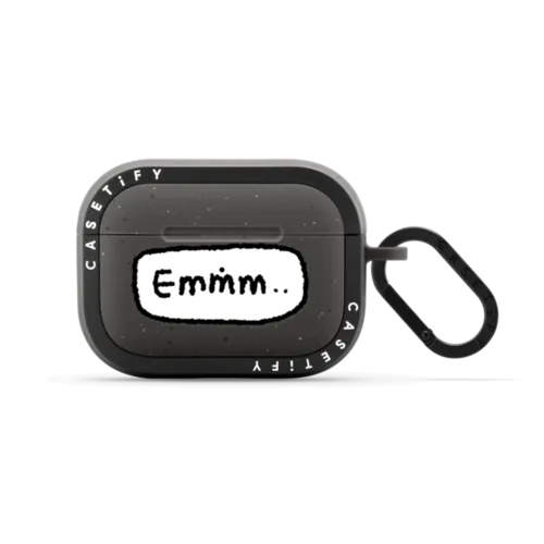 Do Not Disturb | AirPods Pro 2 / Earbuds Bounce Case / Matte Charcoal | Image 1