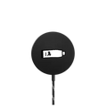 Low Battery |   / PowerThru Magnetic Wireless Charger MagSafe Compatible / Black | Image 1
