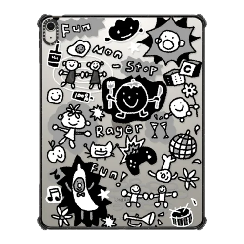 24/7 Powerhouse | iPad Air 13-inch (M2 - M4) / iPad Impact Case / Black | Image 1