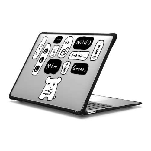 Do Not Disturb | MacBook Air 13-inch (M1 / Intel) / MacBook Impact Case / Black | Image 1