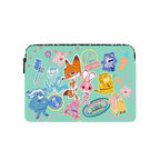Nick and Judy Stickermania Laptop Sleeve | Large (16") / Impact Laptop Sleeve / Multicolor | Image 1