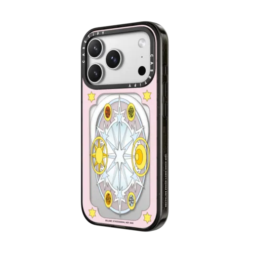 Cardcaptor Sakura Clear Card Cover Case | iPhone 17 Pro Max / Impact Case MagSafe Compatible / Black | Image 2