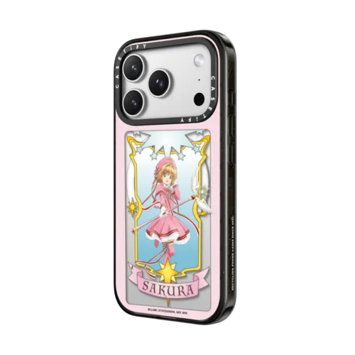 Cardcaptor Sakura Clear Card Case | iPhone 17 Pro Max / Impact Case MagSafe Compatible / Black | Image 2
