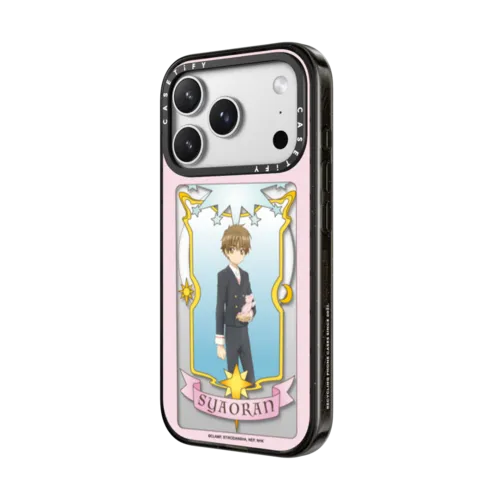 Syaoran Clear Card Case | iPhone 17 Pro Max / Impact Case MagSafe Compatible / Black | Image 2