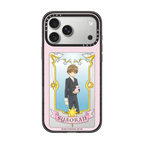 Syaoran Clear Card Case | iPhone 17 Pro Max / Impact Case MagSafe Compatible / Black | Image 1