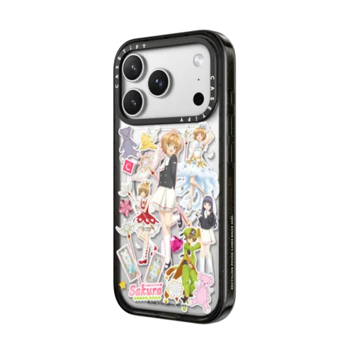 Cardcaptor Sakura Stickermania Case | iPhone 17 Pro Max / Impact Case MagSafe Compatible / Black | Image 2