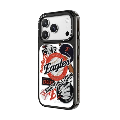 EAGLES Collage Case | iPhone 18 Pro Max / Impact Case MagSafe Compatible - Glossy / Glossy Black | Image 2