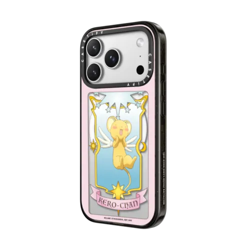 Kero-chan Clear Card Case | iPhone 17 Pro Max / Impact Case MagSafe Compatible / Black | Image 2