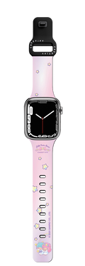 Little Twin Stars Watch Band | Apple Watch Series 7-9 (45mm) / Impact Band / Black | Image 1