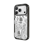 NUMBERING Bear and Rose Case | iPhone 17 Pro Max / Impact Case MagSafe Compatible / Black | Image 2